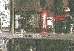 University Grove Will consider build to suit For Sale: $599,000 CONTACT: MICHELE FULLER 941.228.