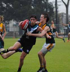 UNDER 19 S ROUND WRAP WET CONDITIONS DON T DAMPEN ALBION S DAY By NICK GALEA ALBION have established themselves as a genuine premiership threat after defeating Werribee Districts, 9.5. (59) to 4.6.
