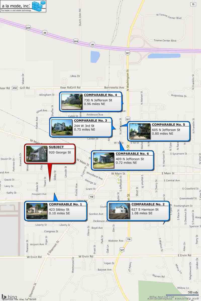 Location Map Borrower Property Address City Creative Home Buying Solutions Van Wert County Van Wert State OH Zip