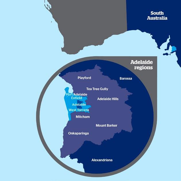 03. South Australia outlook South Australia and Adelaide regions Adelaide