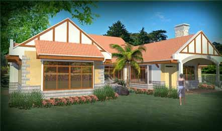 Eseriani Bungalows Verandah Master Bedroom Rock Garden Lounge Fire Place archabove up Wardrobe Dressing Wardrobe room hwc Wardrobe Wardrobe Bedroom 4 Dining Room PROVISION SPACE FOR DSQ Wardrobe