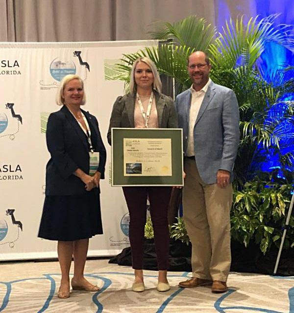 CH Employee elected as ASLA Florida Local Chair Bonita Springs, FL July 2018 This past weekend, CH landscape designer, Leah Heinzelmann, attended