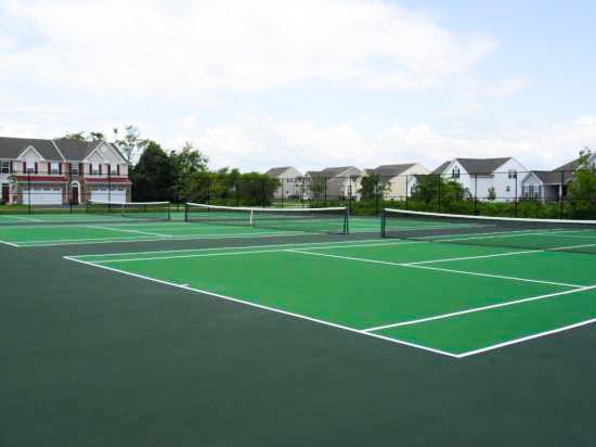 With tennis courts, a swimming pool, ﬁtness center and clubhouse - plus a