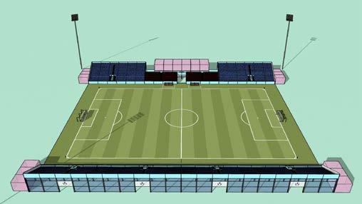 Modular Stadium Prototype 2016 4,000 seats
