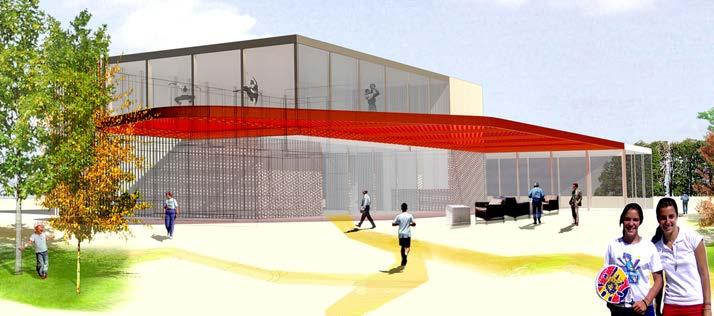 and Sports of Iran Prototype of racket ball centre in Sevilla