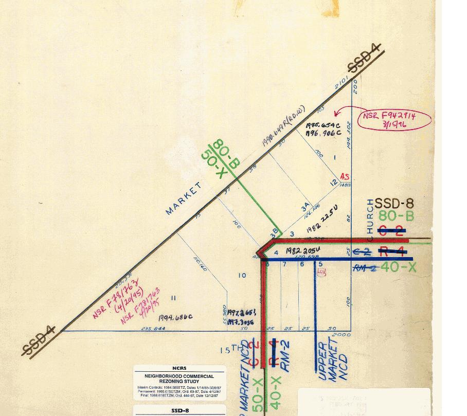 Parcel Map SUBJECT PROPERTY Conditional Use Hearing Case Number 2011.