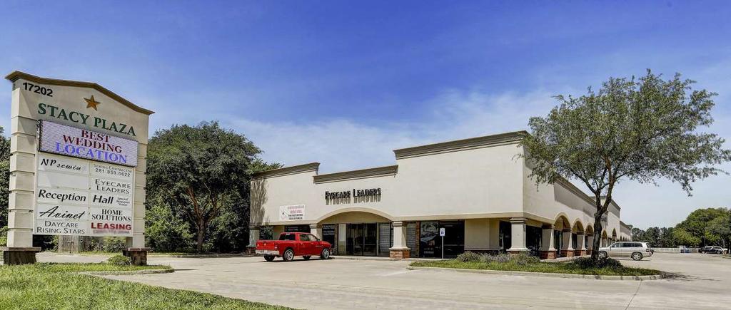Stacy Plaza LEASE Availability 17202 Clay Rd, Houston, TX 77084 BASE LEASE RATES: 1 st YEAR: $ 0.85 to $1.25/SF/Month ($10.20/SF/YEAR) 2 ND Year: $1.00 to $1.