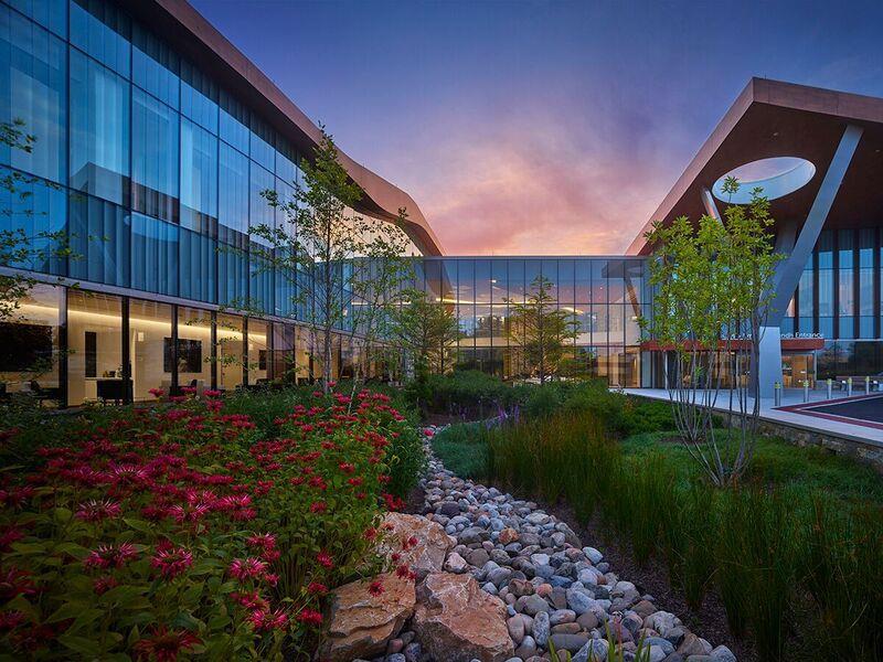 GOLD AWARD INSTITUTIONAL ASPLUNDH CANCER PAVILION WILLOW GROVE,