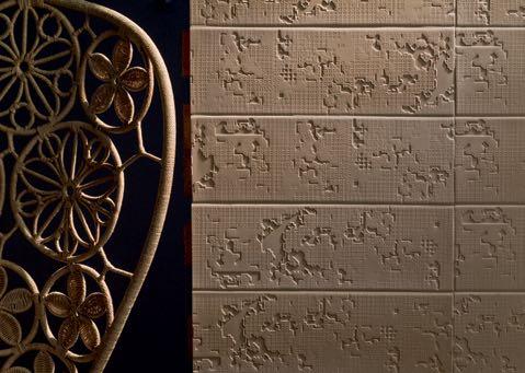 Bas-Relief by Patricia Urquiola Bas-Relief is a handmade collection where the theme of