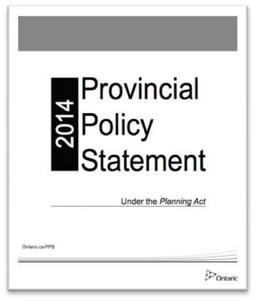 Rooming Houses-Legislative Context Provincial Policy Statement (2014) & The Planning Act The adequate provision of a full range of housing, including affordable and shared housing, is identified as