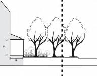 ART 3: LAND USE DISTRICTS MATURE NEIGHBOURHOOD DISTRICT (MN) b) COMMON YARD A planted frontage wherein the façade is set back from the front lot line.
