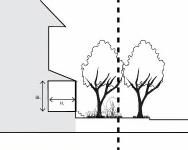 ART 3: LAND USE DISTRICTS MATURE NEIGHBOURHOOD DISTRICT (MN) c) ORCH & FENCE A planted frontage where the façade is set back from the front lot line with an attached porch permitted to encroach.