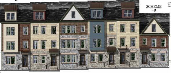 Exhibit 7: Block A Townhouses (including 16 wide, 20 wide, and affordable unit models) Exhibit 7: S.