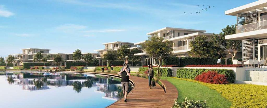 4 Tilal Al Ghaf Serenity Overlooking Lagoon Al Ghaf with private beach access and views of both the water and the eight hundred metre Ghaf Avenue a beautifully shaded Ghaf tree-lined trail Serenity