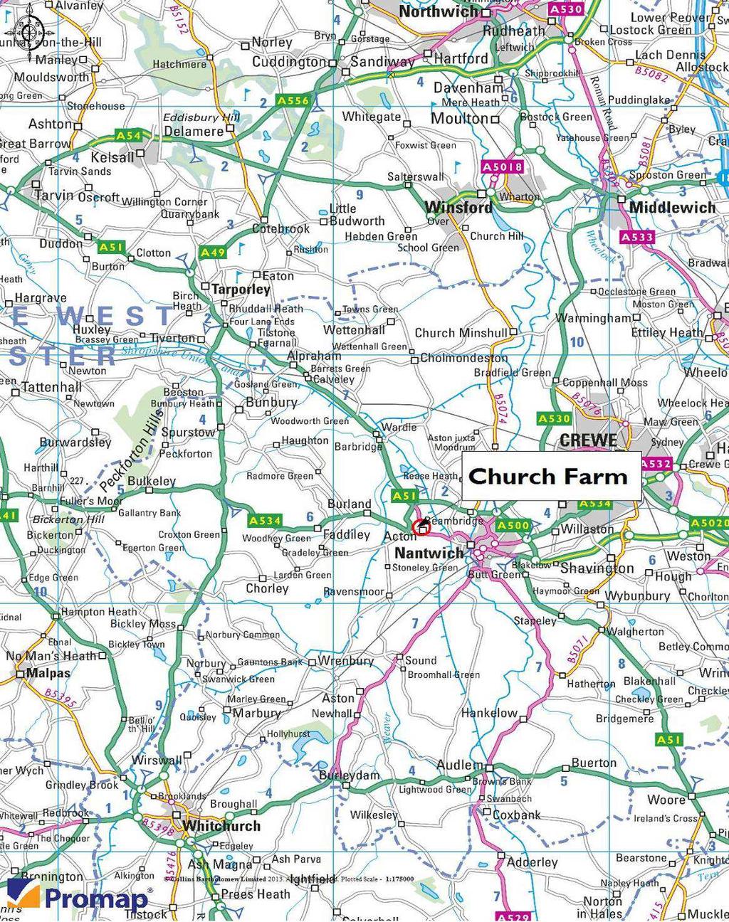SERVICES Church Farm House benefits from single phase electricity, mains water, mains sewage, BT Phone line and oil fired central heating.