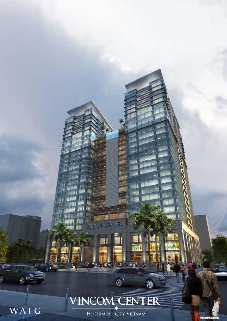 HCMC - New Mega/ Regional Retail Developments VINCOM CENTER Location: