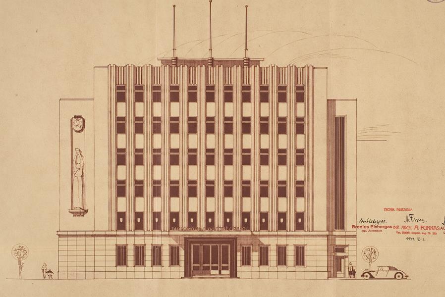 Postal savings office building (now Kaunas