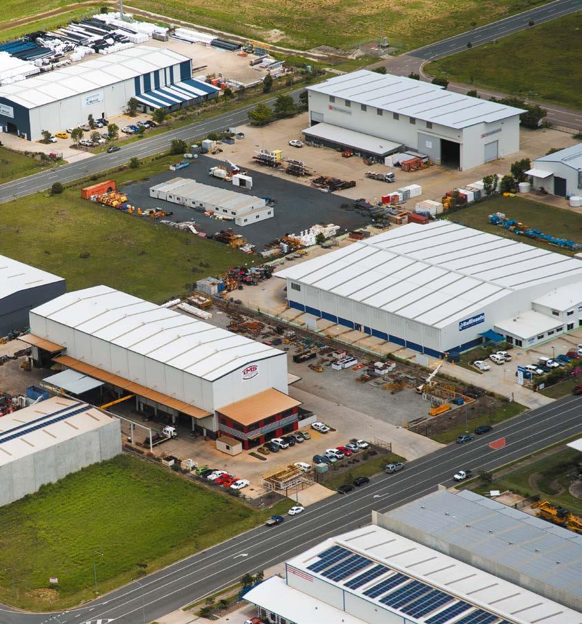 It currently comprises two high-specification industrial properties with tenants that provide support to the Bowen Basin coal mines.