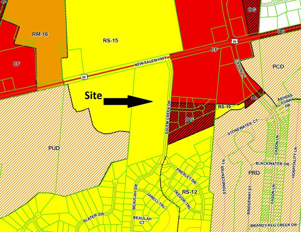 MURFREESBORO BOARD OF ZONING APPEALS STAFF COMMENTS OCTOBER 26, 2011 Application: Address: Applicant: Zoning: Request: Z-11-061 2511 New Salem Highway Mr.