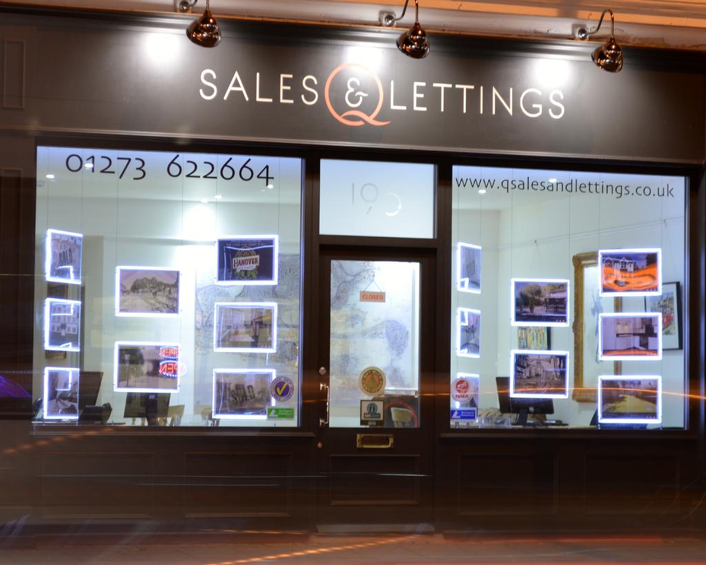 Our Brighton office, is in a prime location on a busy high street.