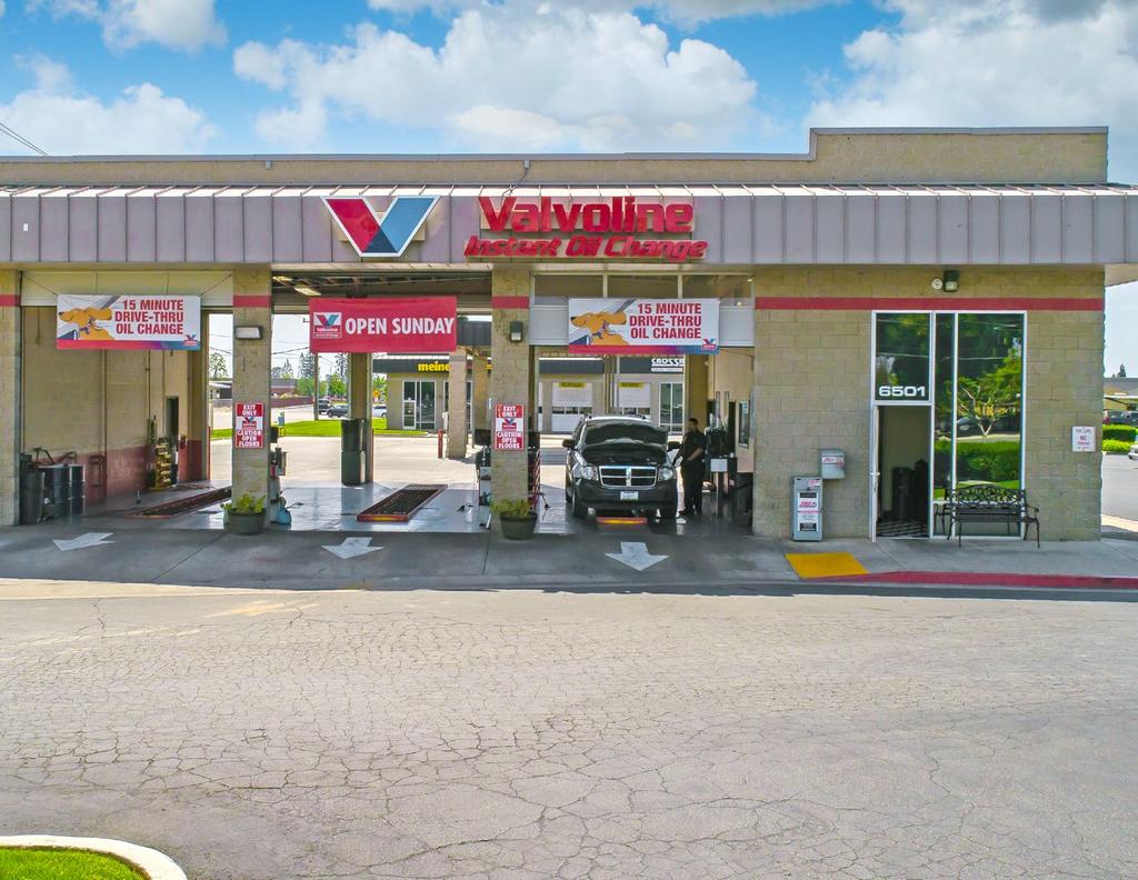 INVESTMENT HIGHLIGHTS LONG-TERM LEASE LARGEST VALVOLINE FRANCHISEE GUARANTEED LEASE Long-term 20 year lease with approximately 8 years remaining in the initial term with an additional 2 (5-year)