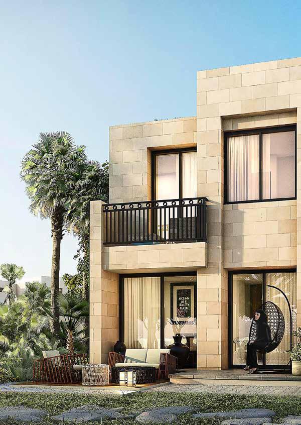 Q1 217Q2 215 HAJAR VILLAS Hajar Villas, s first modern stone villas, are being developed by DAMAC Properties.