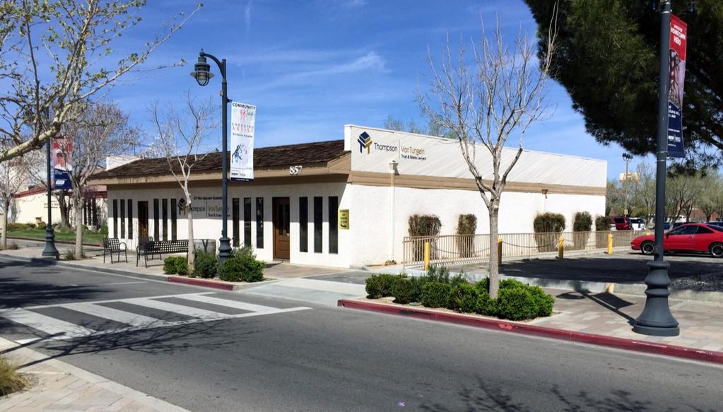 COMMERCIAL OFFICE BUILDING EXECUTIVE SUMMARY 857 W LANCASTER BLVD LANCASTER, CA Price $629,000 Property Type Building Size Construction Office/Commercial 3,224+/-sf F & S Year Blt/Reno 1924/1991