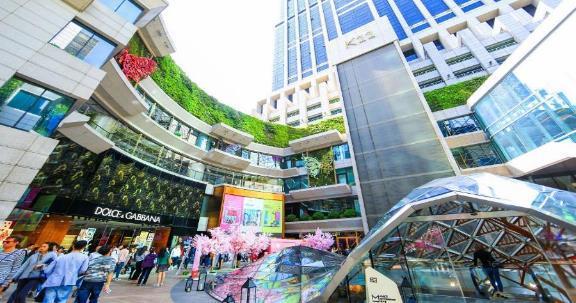 Retails Beijing New World Centre 100% Shanghai K11 Art Mall 96% Guangzhou