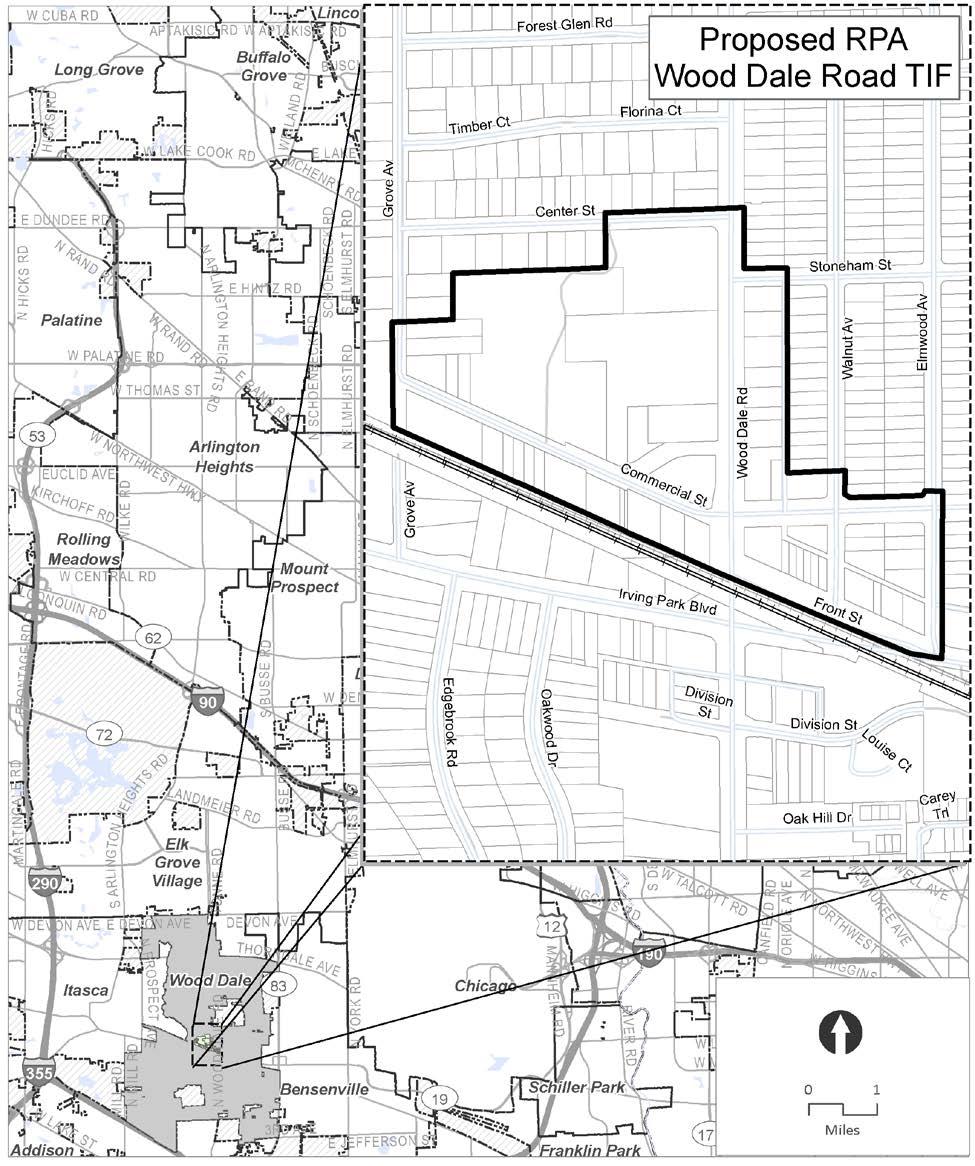 Map 1: Context Map Source: City of Wood Dale, DuPage County,