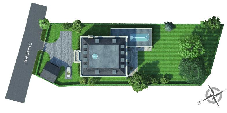 B I R C H G L A D E S Site Plan The House Birchglades is an elegant newly built family home completed to the highest specifications with classic elevations set within newly landscaped grounds of half