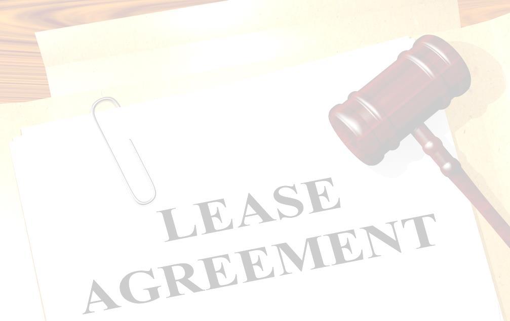 UWI Lodgings Off-Campus Accommodation Guide 6 HOW TO READ A LEASE A Lease is a contract between a landlord and a tenant to rent property for a specific period in return for a payment.
