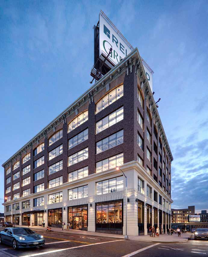 is a seven-story, 130,000 square foot, commercial building located in the heart of the Hunter s Point neighborhood of Long Island City at the South East Corner of 21st