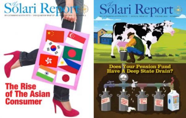 Purchase a Premium Subscription to the Solari Report and receive: 2nd Quarter Wrap Up 2018: The Rise of the Asian Consumer and 2017 Annual Wrap Up: Does Your Pension