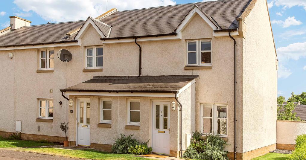 2 BED 1 BATH 3 ST DAVIDS GARDENS ESKBANK, DALKEITH, EH22 3FE Enjoying a prestigious address in Eskbank within walking distance of the train station, this twobedroom end-terraced