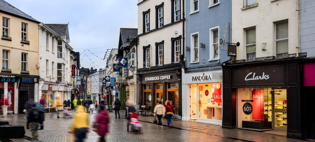 & Premier retail pitch in Waterford City s pedestrianised zone Fully let to Argos Distributors (Ireland) Ltd 10 year lease