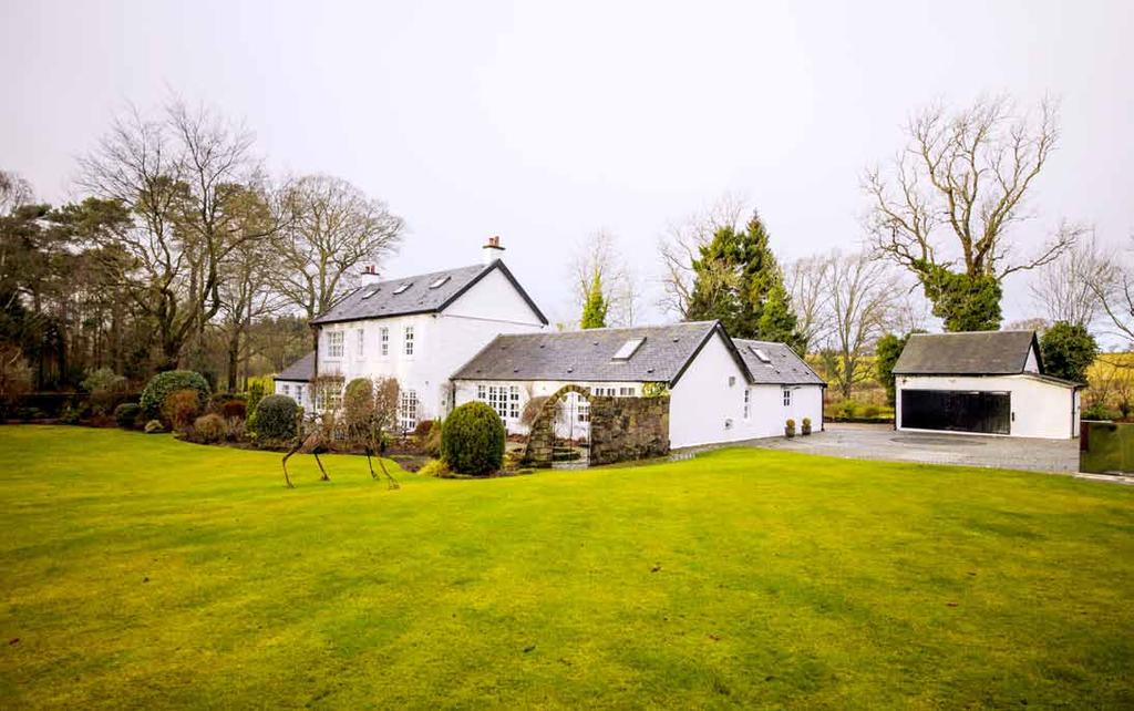 Pedmyre House is an historic gated family home set within extensive, tranquil and