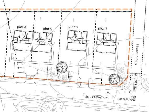 12. House Plans Strontian Location plan Plot numbers relate to postal addresses. Please note plot 7 will be a self-build plot for sale.