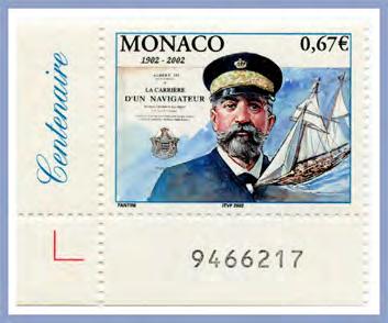 50 Francs) Prince Albert I and ship