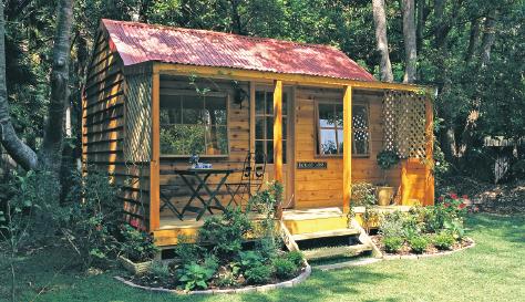 Traditional Country Style Cabin Series a studio, spare room, home office, teenage retreat,