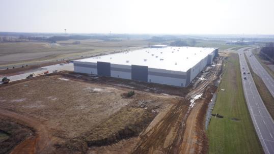 requirements 300,000 Square Foot facility with rights to grow an additional 100,000 Square Feet