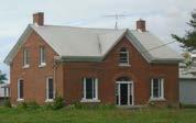 39 Highway 38 2555 Davidson vernacular brick farmhouse constructed in 1860.