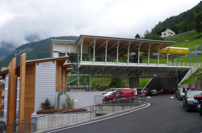 Name of Project: Construction of the valley station for the new cable-car system in Molveno (Trento) Nature of