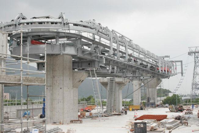 Name of Project: Cable ways in Hong Kong (2 ropes) Nature of works: