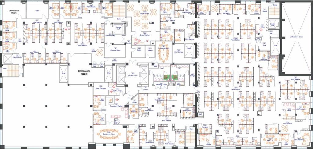 D. L. Clark Building 2 nd Floor 5,294 & 7,180 SF+ AVAILABLE 7,180 SF+ 5,294 SF+ COMMON AREA This floor plan is for discussion purposes only.