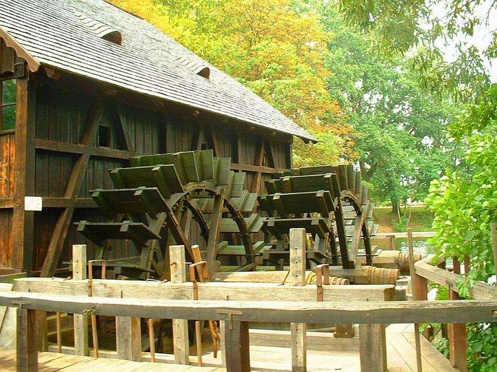 Water wheel (mill,