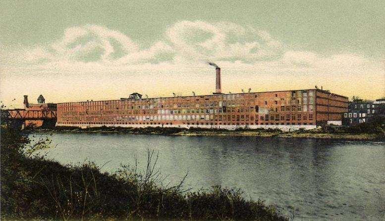 Weaving mill in the 1830-s, a