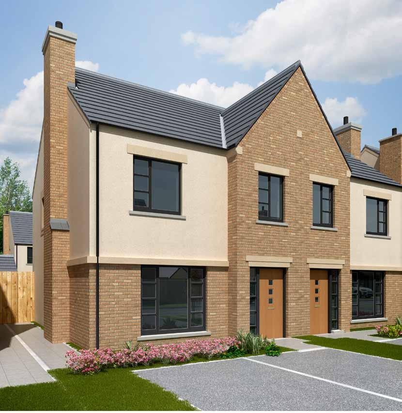 The BLUEBELL 3 Bed, Semi-detached Sites: 19, 20, 24, 25, 34 &