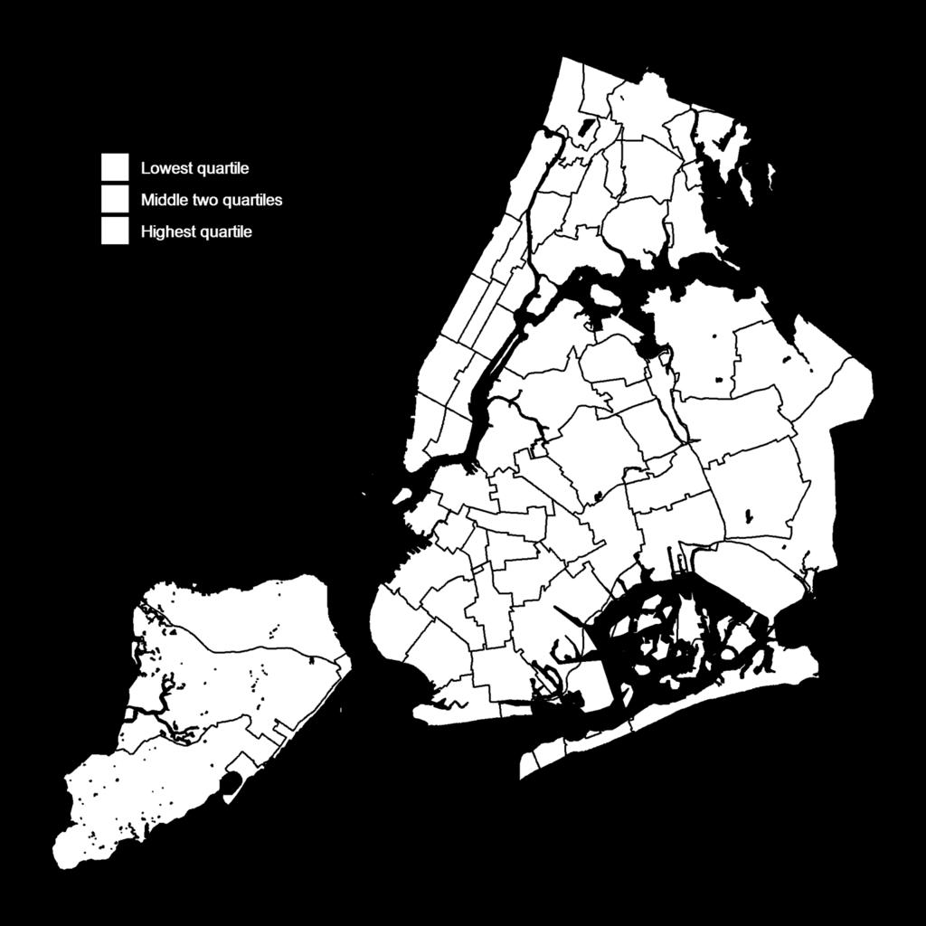 Rent Stabilization in NYC The areas of the city with