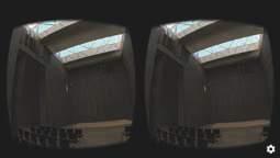 shown on VR viewer.