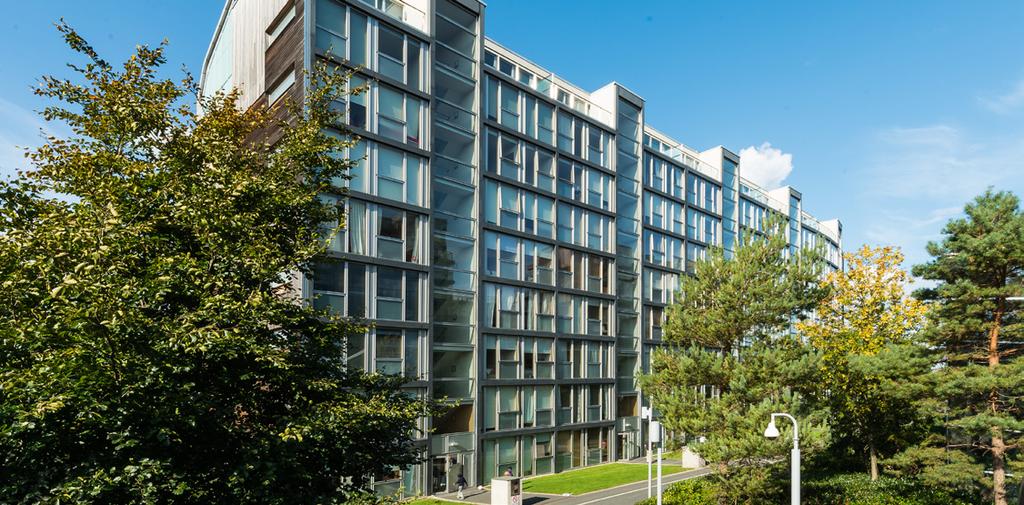 DESCRIPTION Elmpark Green comprises a total of 336 apartments. The two residential blocks which were constructed in 2006 are 9 storeys in height over a basement car park.